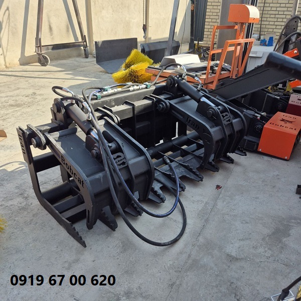 جلوبند چنگک صنعتی مینی لودر بابکت 