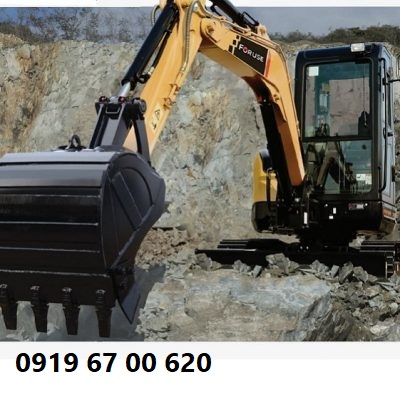 بیل مکانیکی چرخ زنجیری فوریوز ساخت ایران